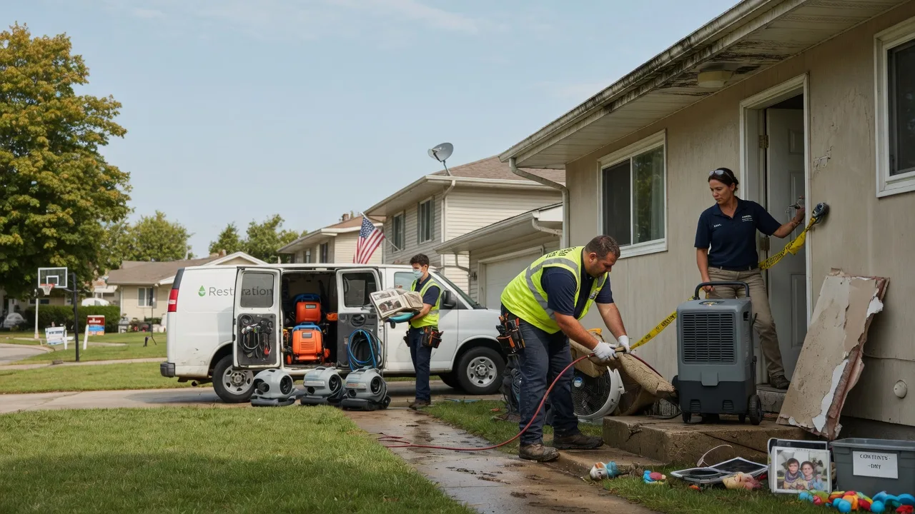 Water Damage Restoration in Seatonville, IL near me